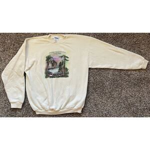Vintage Gildan Split Rock Lighthouse State Park Crewneck Sweatshirt Size XL